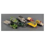 (8) Corgi Vehicles & Trailers, incl Land Rover