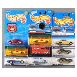 (9) Vintage Hot Wheels Diecast Cars MOC
