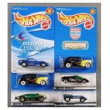 (6) Vintage Hot Wheels Diecast Cars MOC