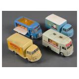 (4) Vintage Corgi Toys Delivery Trucks