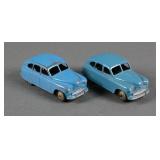 (2) Vintage Dinky Toys Vanguard Diecast Cars
