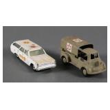 (2) Gamda Israel MilitaryTruck and Ambulance