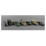 (7) Vintage Military Army Vehicles, Diff. Makers