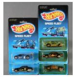 (5) Hot Wheels Speed Fleet Series Diecast MOC