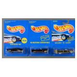 (3) Limited Edition Hot Wheels Diecast Cars MOC