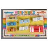 Vintage Mini-Marx Sport Car Set 1969 MOC