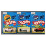(3) Hot Wheels Diecast Cars MOC 1970s