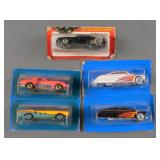 (5) Vehicles, Cut Down Cardbacks, Hot Wheels