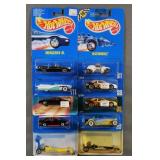 (10) Vintage Hot Wheels Diecast Cars MOC