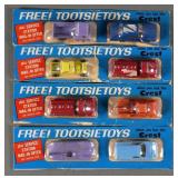 (4) Tootsie Toys Crest Toothpaste Free Tootsietoys