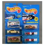 (6) Vintage Hot Wheels Diecast Cars MOC