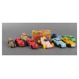 (9) Vintage Toy Vehicles, It