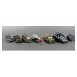 (5) Corgi and Dinky Army Vehicles, incl German