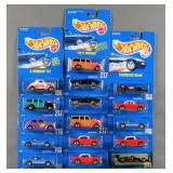 (16) Vintage Hot Wheels Diecast Cars MOC