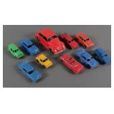 (10) Vintage Tootsietoy vehicles