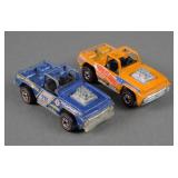 (2) Hot Wheels Redline Baja Bruiser 1969