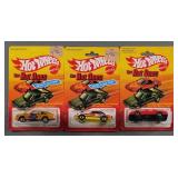 (3) Vtg Hot Wheels The Hot Ones MOC Diecast Cars