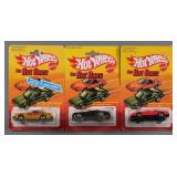 (3) Vtg Hot Wheels The Hot Ones MOC Diecast Cars