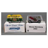 (2) Vintage Matchbox Diecast Cars VW Volkswagen