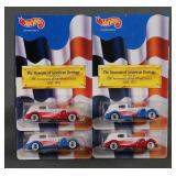(4) Hot Wheels Museum of American Heritage 25th
