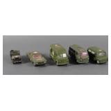 (5) Corgi Army Vehicles