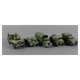 (5) Dinky Toys Army Vehicles