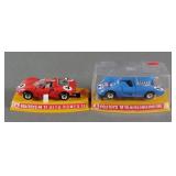 (2) Politoys, M11 Alfa Romeo M16 Matra Simca