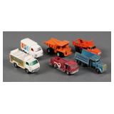 (6) Vintage Tomica TOMY Loose Diecast Trucks