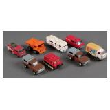 (8) Vintage Tomica TOMY DIecast Trucks