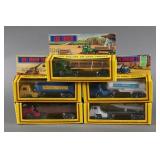 (5) Vintage Universal Free Rolling Diecast Trucks