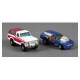 (2) Vintage Hot Wheels Ford Bronco Poison Pinto