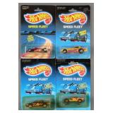 (4) Hot Wheels Speed Fleet Series Diecast MOC