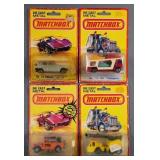 (4) Vintage Matchbox Diecast Cars MOC