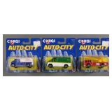 (3) Corgi Auto City Vehicles MOC