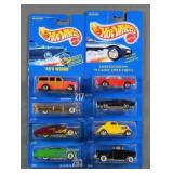 (8) Vintage Hot Wheels Diecast MOC Cars