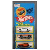 (3) Vintage Hot Wheels Diecast Cars MOC 1977