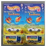 (4) Hot Wheels Diecast Cars MOC Fish-O-Saurs
