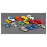 (15) Vintage Tootsie Toy Vehicles