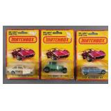 (3) Vintage Matchbox Diecast Cars MOC