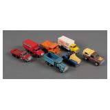 (7) Vintage Tomica TOMY Diecast Trucks