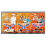 (3) Ertl Dukes of Hazzard Diecst Cars MOC