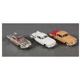 (3) Vintage Corgi and Dinky Toys Diecast Cars