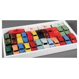 (28) F&F Mold & Die Works Toy Plastic Cereal Cars