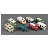 (8) Vintage Matchbox Diecast RVs VWs Campers
