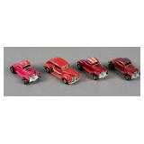 (4) Vintage Hot Wheels Neet Streeter Diecast Cars