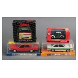 (4) Vintage Schuco Diecast Cars