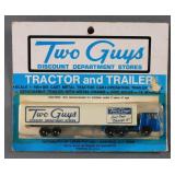 Vintage Two Guys Dept Stores Tractor Trailer MOC