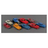 (9) Vintage Tootsietoy vehicles
