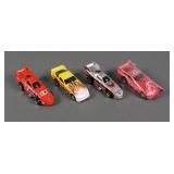 (4) Hot Wheels Diecast Cars