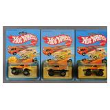 (3) Hot Wheels MOC Gulch Stepper 1982